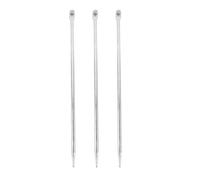 SOPOTUTU Lot de 3 Piquets de Mise la Terre Galvanisés 50 Cm Ø1 Mm pour Installation Électrique Domestique et Clôture Électrique Tiges de Mise la Terre Temporaires Robustes