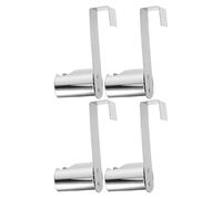 SOPOTUTU Lot De 4 Crochets Pour Nettoyeur De Toilettes Support Pour Douchette De Bidet Support Pour Douchette De Nettoyage De Salle De Bain 'Hygiène Pour Toilettes En Acier