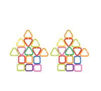 SOPOTUTU Lot De 70 Jouets Pour Bébé Anneau De Dentition Maillons En Plastique Jouets Suspendus Pour Poussette Clips Clip Rat Liens Zippés Accessoires Kidcore Grand Crochet