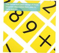 SOPOTUTU Magnets Mathématiques pour Démonstration Éducative Outil Dapprentissage Magnétique pour Enseignants et Élèves Aide Pédagogique Polyvalente pour Classe et Maison
