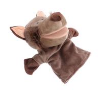 SOPOTUTU Marionnette Main Loup Peluche Mignonne Interactif pour Jeu de Rôle et Histoires Garçon Fille et Adulte Matériau Doux et Réaliste Développe Communication et Imagination