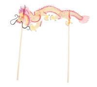 SOPOTUTU Marionnettes D'ombres Chinoises Artisanales Traditionnelles en Papier Jaune, Accessoires De Théâtre D'ombres à Main, Jeu Éducatif Culturel, Spectacle De Danse, Présent Pédagogique