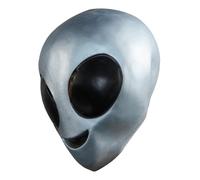SOPOTUTU Masque D’alien en Latex Sûr et Confortable, Couvre-chef Halloween pour Fête et Cosplay, Masque Effrayant Réaliste Taille Unique, Accessoire Décoration Visage pour Carnaval