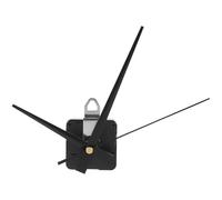 SOPOTUTU Mécanisme Horloge Murale Silencieux DIY Moteur Quartz Haute Précision avec Aiguilles Métal Noires Remplacement Facile pour Réparation et Création Horloges
