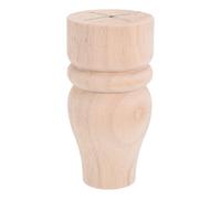 SOPOTUTU Meubles Bois Non Fini Ronds pour Canapé Buffet Armoire Table Basse Lit et Commode Design Français Élégant Résistants et Faciles à Installer Beige