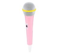 SOPOTUTU Microphone Jouet Garçon et Filles Mini Rose en Plastique Modèle Accessoire Spectacle Playback Scène Imitation Faux Micro pour Jeu D’Imitation Performance Accessoire de Théâtre