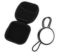 SOPOTUTU Miroir de Plongée Réglable avec Sangle Élastique Miroir Convexe Rond Léger pour Visibilité Étendue Accessoire Sécurité Fiable pour Plongeurs