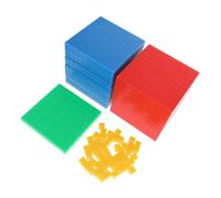 SOPOTUTU Modèle Cube de Comptage Mathématique Educatif pour Garçon Fille Jeu Apprentissage des Chiffres Matériel de Manipulation pour Enseignement des Mathématiques