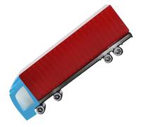 SOPOTUTU Modèle de Camion Porte-conteneurs Miniature Plastique à Inertie Réaliste pour Garçon Fille Décoration de Maquette et Terrain de Jeu