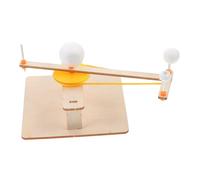 SOPOTUTU Modèle Solaire Bois Éducatif Sphères pour Kit Scientifique DIY pour Comprendre Les Phases Lunaires et Saisons Décoration de Bureau Unique