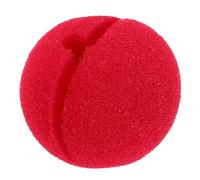 SOPOTUTU Nez de Clown en Mousse Rouge Ajustable Accessoire de Costume Clown pour Carnaval Halloween et Fête Costumée Taille Unique Léger et Réutilisable Garçon et Filles et Adulte