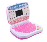 SOPOTUTU Ordinateur Portable Éducatif pour Garçon et Filles 1-3 Ans Écran LED, Fonction Musicale, Simulation Clavier, D’Apprentissage Interactif Rose, Jouets Cognitifs pour Filles