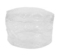 SOPOTUTU Organisateur de Jouets Zippé Transparent pour Garçon Fille Pouf sans Remplissage Siège Pouf DIY Rangement Peluches Créatif pour Chambre Garçon Fille