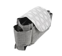 SOPOTUTU Organisateur pour Poussette Pochette Anti-dérapante Résistant Rangement Pratique pour Accessoires Attache Facile Compartiments Multiples