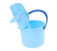 SOPOTUTU Outils de Jardinage pour Garçon Fille avec Seau Pelle et Râteau Miniatures Adaptés pour Jeu Extérieur et Bac à Sable Outils Robustes et Colorés pour Jardinage Ludique des