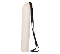 SOPOTUTU Paquet de Yoga Fourre-Tout en Toile Oxford Paquet de Transport à Cordon de Serrage Taille Moyenne 15X88 CM Couleur Beige 2 Sangles de Maintien pour Tapis pour Fitness et