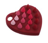 SOPOTUTU Peigne De Massage Double Face Pour Cheveux Et Chevelu Brosse De Shampoing Silicone Souple Nettoie Profondeur Et Exfolie