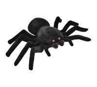 SOPOTUTU Peluche Araignée Géante 80 Cm en Peluche et Coton PP Noir Doux pour Garçon et Filles et Adolescents Présent D’Anniversaire et Décoration Halloween