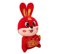 SOPOTUTU Peluche de Nouvel an Chinois Doudou Mascotte de Émbroché et Ambiance Festive pour Décoration et Fête