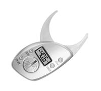 SOPOTUTU Pince à Plis Cutanés Numérique Professionnelle Mesure Graisse Corporelle Précision Argenté Portable Pour Fitness Régime Calcul Body Fat Pour Hommes Et Femmes