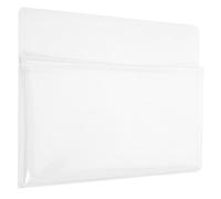SOPOTUTU Pochette Magnétique Transparente A4 24X305 CM Blanche pour Tableau Blanc Porte-Documents Magnétique de Bureau Poche de Rangement Pratique pour Dossiers Suspendus Paquet pour