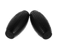 SOPOTUTU Poignée Conductrice en Caoutchouc pour Appareil D’Acupuncture - 1 Paire D’Accessoires Compatibles pour Physiothérapie des Méridiens Massage Portable et Relaxation Musculaire