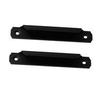 SOPOTUTU Poignée de Porte d'Armoire en d'Aluminium Lot de 2 Poignée de Remplacement pour Fenêtre en Verre Tiroir Porte de Séparation Montage Facile Convient Usage Résidentiel et Commercial