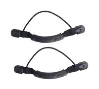 SOPOTUTU Poignée de Transport Kayak Latérale Caoutchouc et Nylon Résistante et Étanche avec Cordon Élastique Accessoire de Remplacement pour Canoë et Bateau