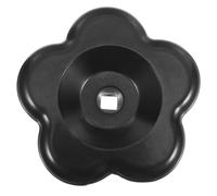 SOPOTUTU Poignée de Valve de Radiateur Volant en Bakélite Réglage Précis Pression pour Usage Industriel et Résidentiel Tige Carrée 6X6Mm