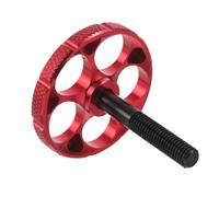 SOPOTUTU Poignée pour Pliant Alliage Aluminium Rouge Levier de Serrage à Charnière à Rond Poignée Robinet Facile à Installer pour Stabilité et Contrôle Améliorés