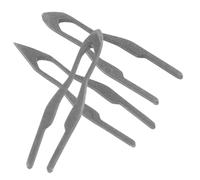 SOPOTUTU Pointes de Fil en Fer Argenté Kit Polyvalent et Facile à Utiliser Lot de 3 pour Pyrograveur Professionnel pour Projets de Pyrogravure sur Bois