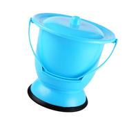 SOPOTUTU Pot Portable pour Urine avec Poignée Base Antidérapante et Couvercle Étanche Pratique pour Femmes Enceintes Personnes Âgées et Garçon Fille Hygiénique et Facile à Nettoyer pour