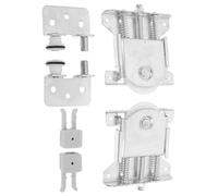 SOPOTUTU Poulie de Porte Coulissante avec Roulement à Haute Capacité Roue Rigide pour Fenêtres et Placards Guide Polyvalent pour Rails Suspendus Installation Facile et Design Professionnel