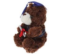SOPOTUTU Poupée Dr Ours en Peluche Diplôme De Maternelle Souvenirs L'obtention du Diplôme Porte en Vrac Graduation L'obtention du Diplôme Porte La Classe De 2022 Brun Coton PP