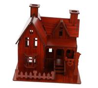 SOPOTUTU Puzzle Villa Bois pour Garçon Fille Modèle DIY à Assembler Jeu Éducatif de Construction pour Développer Patience et Imagination