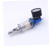 SOPOTUTU Régulateur Pression Compresseur Air avec Filtre Séparateur Huile Eau Jauge Transparente et Raccord Rapide pour de Air Comprimé Atelier