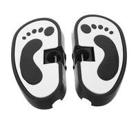 SOPOTUTU Repose-Pieds Blanc pour Tricycle Bébé Large Plateforme, Accessoire de Pédale de Remplacement, Support Stable et Solide pour Poussettes et Vélos Garçon et Filles, pour Sorties en