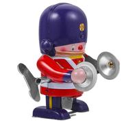 SOPOTUTU Robotique Fer à Remontoir sans Pile Percussionniste Animé Portable Mécanique pour Garçon Fille et Collection Cadeau Créatif et Résistant