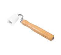 SOPOTUTU Roller à Manche Outil de Construction pour Peint Roue de Pression Pom avec Roulement Bidirectionnel Plat pour Pose et Marouflage Muraux