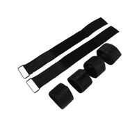 SOPOTUTU Sangles de Ajustables pour Haltères Résistantes et Protectrices Sangles Cheville pour Exercices Musculation et Entraînement Intensif