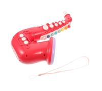 SOPOTUTU Saxophone Simulation pour Garçon Fille Instrument Musical Plastique Portable Boutons Colorés pour Développer la Motricité et Sensibilité Musicale