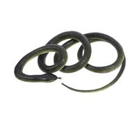 SOPOTUTU Serpent Réaliste avec Clip Polyvalent pour Farces Halloween Fêtes Serpent Factice avec Fil pour Décoration et Blague Effrayante