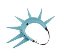 SOPOTUTU Serrage-tête Statue Liberté Patriote en Plastique Solide Torche Accessoires Femmes Fête Costumée Cosplay Taille Unique