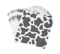 SOPOTUTU Serviettes En Papier Décoratives Vache 5 Paquets 100 Feuilles Impression Colorée Absorbantes Pour Fêtes Hôtels Bureaux Ambiance Festive