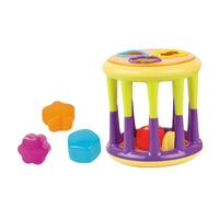 SOPOTUTU Set de Blocs de Construction Plastique pour Garçon Fille Éveil Éducatif avec Formes Géométriques Sons Attrayants Développement Motricité Fine et Coordination Main-œil Cadeau