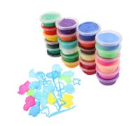 SOPOTUTU Set de Pâte Modeler Autodurcissante Couleurs Non Collante Ultra Légère avec Outils de Sculpture pour Garçon Fille Kit DIY Créatif pour Activités Manuelles et Loisirs Artistiques