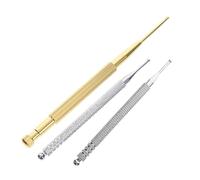 SOPOTUTU Set de Stylets Acupuncture Oreille Acier Inoxydable avec Ressort Outil Compact de Massage Points de Pression pour Diagnostic et Thérapie Auriculaire