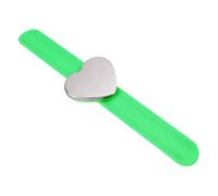 SOPOTUTU Silicone Forme Cœur Bande Poignet Slap Accessoire Pratique pour Garçon Fille et Coiffeurs Cadeau Saint Valentin et Fête