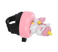 SOPOTUTU Sonnette de Licorne Rose pour Filles Klaxon Puissant Compatible Trottinette et Draisienne Accessoire Cyclisme Garçon Fille avec Montage Facile