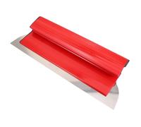 SOPOTUTU Spatule de Lissage Acier Inoxydable pour Plaques de Plâtre Outil de Finition Murale Léger et Portable avec Support Abs Lame Épaisse pour Enduit et Lissage